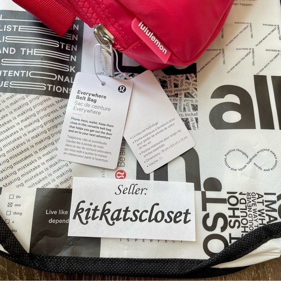 🆕 1L LIP GLOSS - NWT lululemon everywhere belt bag EBB - Picture 4 of 9